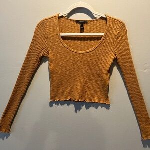 Forever 21 Ribbed Crop Top